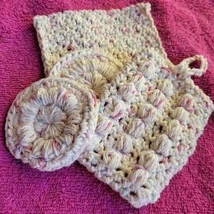 Handmade Washcloth Bath Set